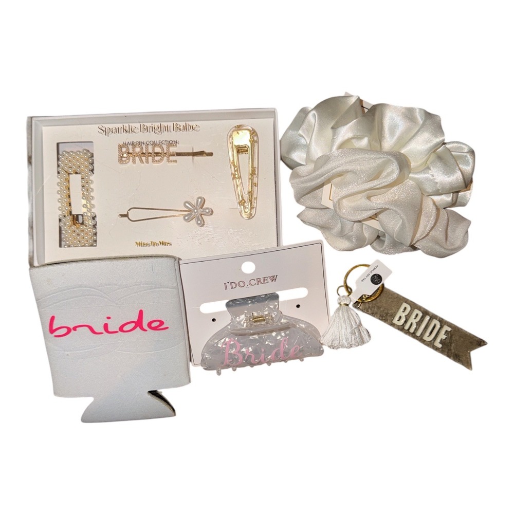 Bride Bundle White Accessories, 5 piece
